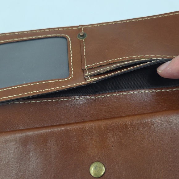 Patricia Nash Terresa Tan Leather Wallet - Picture 7 of 16